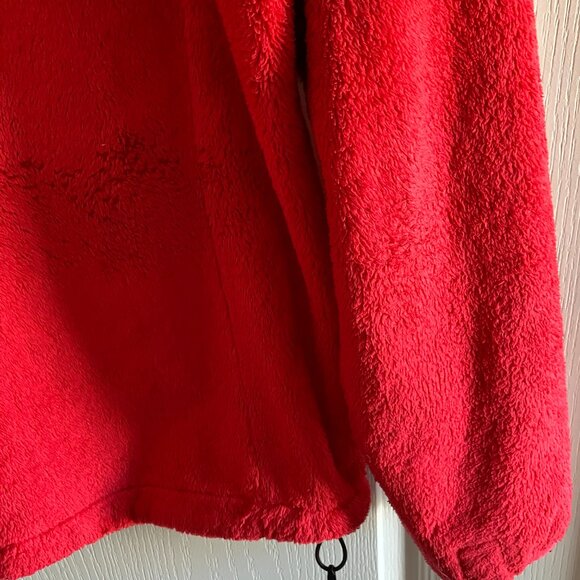 The North Face Women's Medium Red Fleece Full Zip Jacket Long Sleeve. - Picture 13 of 15